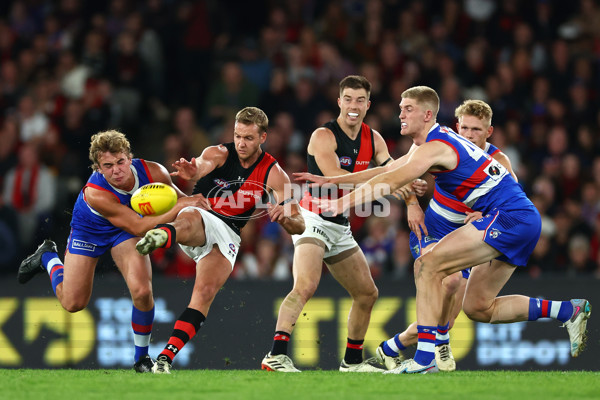 AFL 2024 Round 05 - Western Bulldogs v Essendon - A-47154160