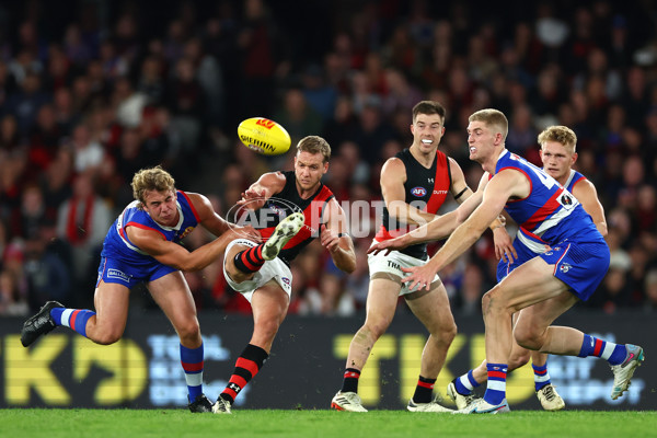 AFL 2024 Round 05 - Western Bulldogs v Essendon - A-47155709