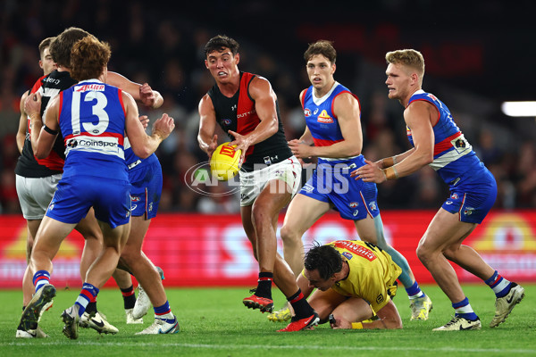 AFL 2024 Round 05 - Western Bulldogs v Essendon - A-47155717