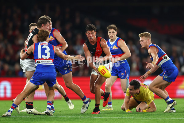 AFL 2024 Round 05 - Western Bulldogs v Essendon - A-47155719