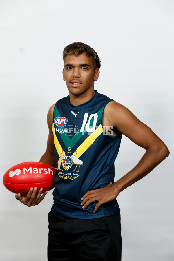 AFL 2024 Media - National Academy Boys Jumper Presentation - A-47156584