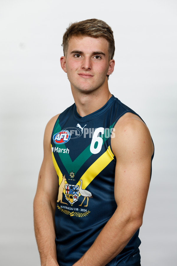 AFL 2024 Media - National Academy Boys Jumper Presentation - A-47156585