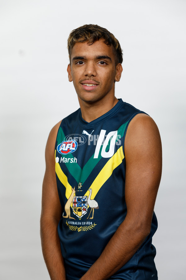 AFL 2024 Media - National Academy Boys Jumper Presentation - A-47156587