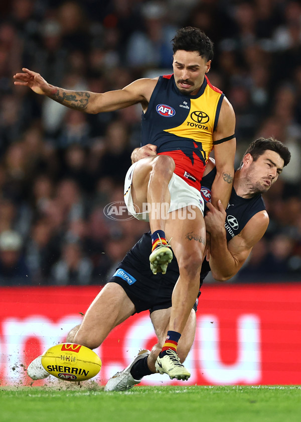 AFL 2024 Round 05 - Carlton v Adelaide - A-47174469