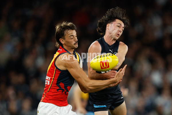 AFL 2024 Round 05 - Carlton v Adelaide - A-47176827