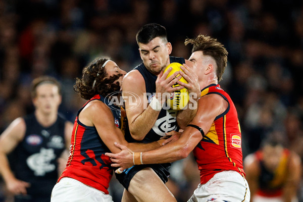 AFL 2024 Round 05 - Carlton v Adelaide - A-47176867