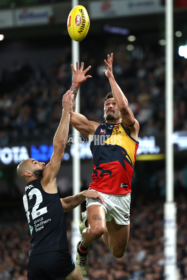 AFL 2024 Round 05 - Carlton v Adelaide - A-47179837