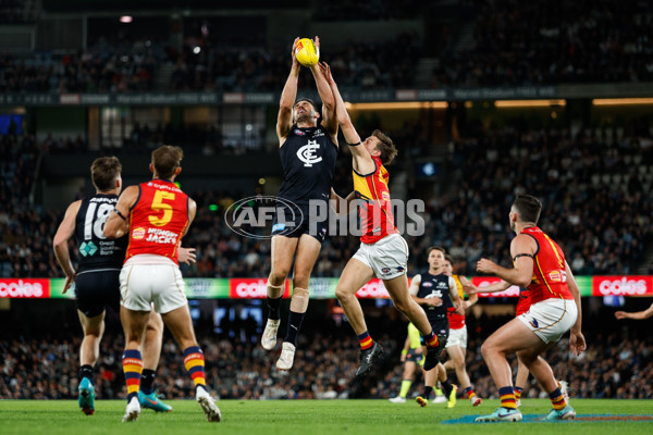 AFL 2024 Round 05 - Carlton v Adelaide - A-47179851