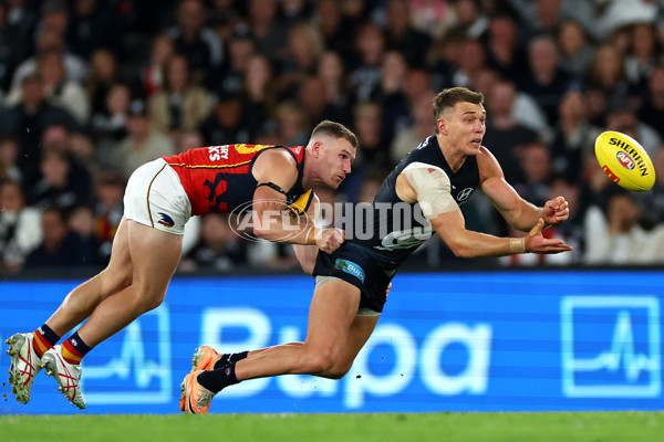 AFL 2024 Round 05 - Carlton v Adelaide - A-47179901