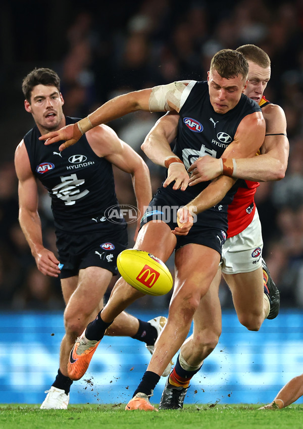 AFL 2024 Round 05 - Carlton v Adelaide - A-47179921