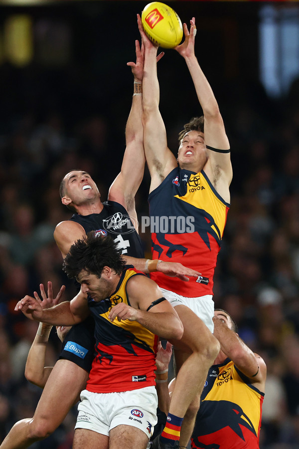 AFL 2024 Round 05 - Carlton v Adelaide - A-47180366