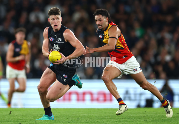 AFL 2024 Round 05 - Carlton v Adelaide - A-47180388