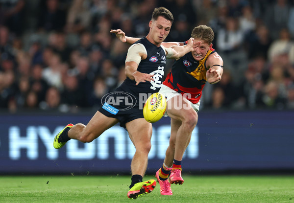 AFL 2024 Round 05 - Carlton v Adelaide - A-47180389