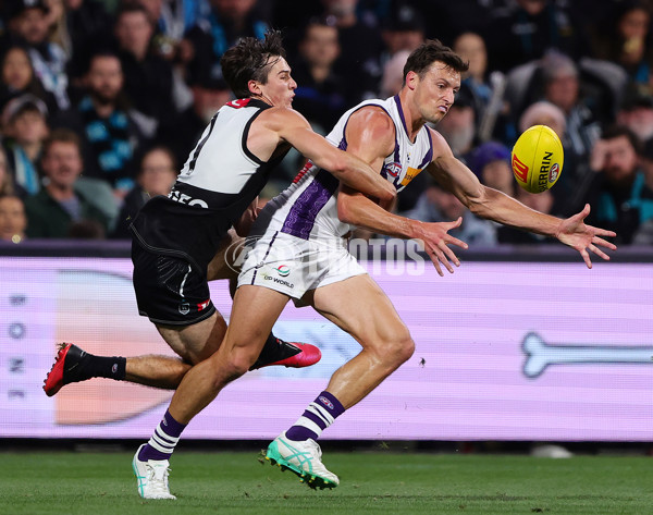 AFL 2024 Round 05 - Port Adelaide v Fremantle - A-47195170