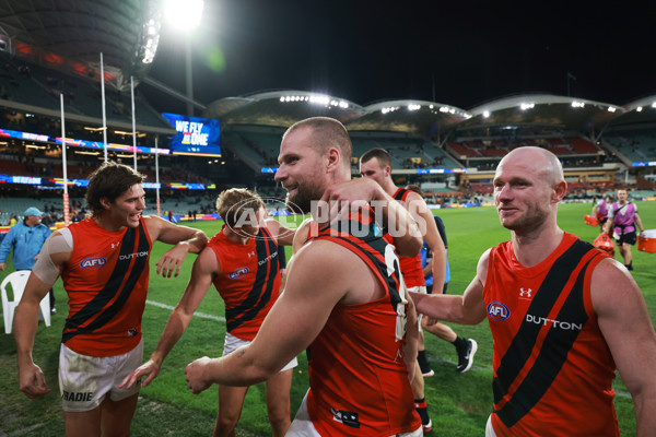 AFL 2024 Round 06 - Adelaide v Essendon - A-47347652