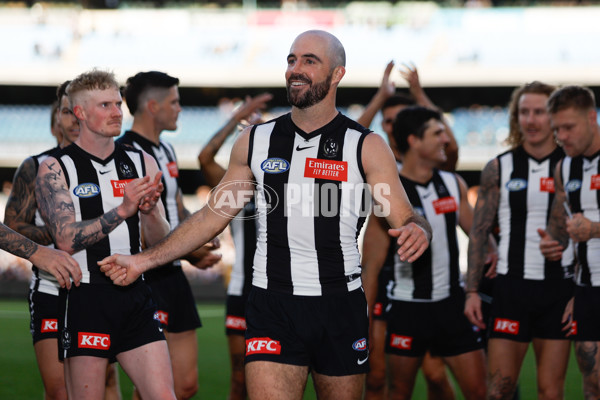 AFL 2024 Round 06 - Collingwood v Port Adelaide - A-47361628