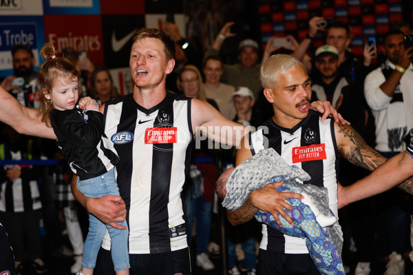 AFL 2024 Round 06 - Collingwood v Port Adelaide - A-47361630