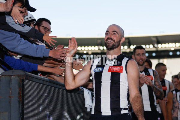 AFL 2024 Round 06 - Collingwood v Port Adelaide - A-47361631