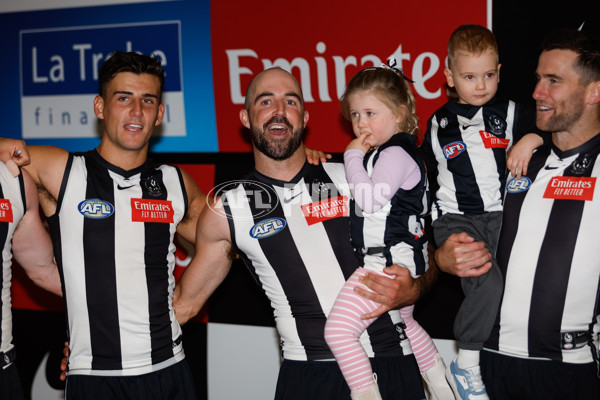 AFL 2024 Round 06 - Collingwood v Port Adelaide - A-47361640