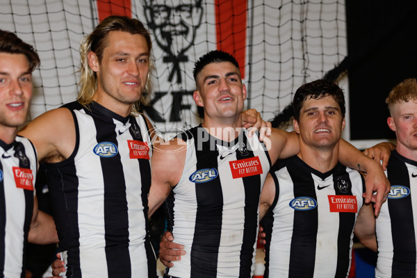 AFL 2024 Round 06 - Collingwood v Port Adelaide - A-47361642