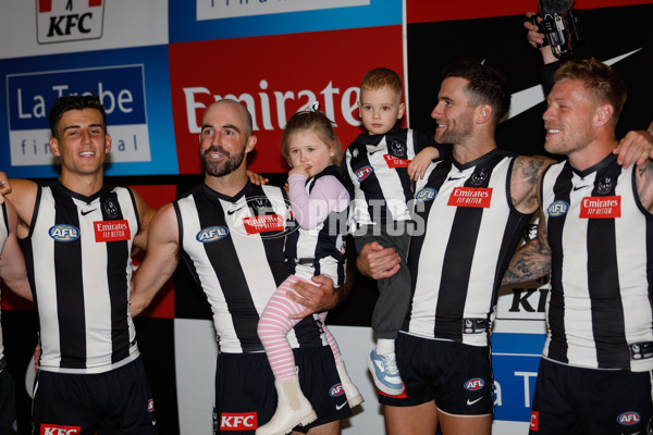 AFL 2024 Round 06 - Collingwood v Port Adelaide - A-47361643