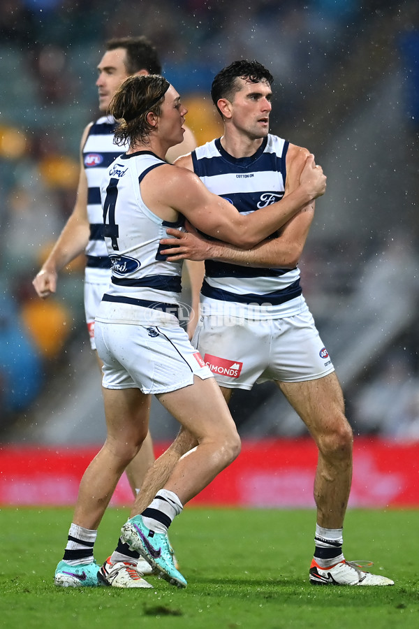 AFL 2024 Round 06 - Brisbane v Geelong - A-47394563