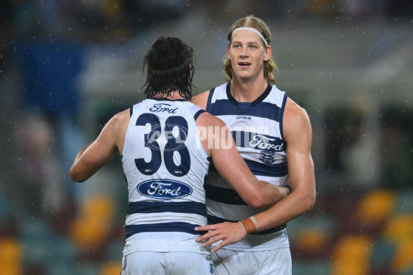 AFL 2024 Round 06 - Brisbane v Geelong - A-47394639