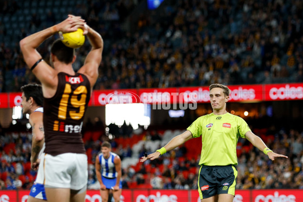 AFL 2024 Round 06 - North Melbourne v Hawthorn - A-47408269