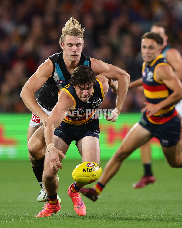 AFL 2024 Round 08 - Adelaide v Port Adelaide - A-48645523