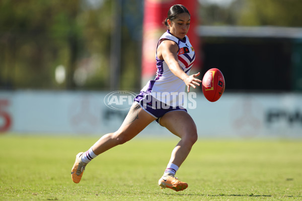 AFLW 2024 Practice Match - West Coast v Fremantle - A-48708518