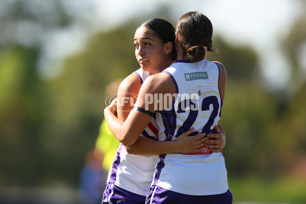 AFLW 2024 Practice Match - West Coast v Fremantle - A-48709379