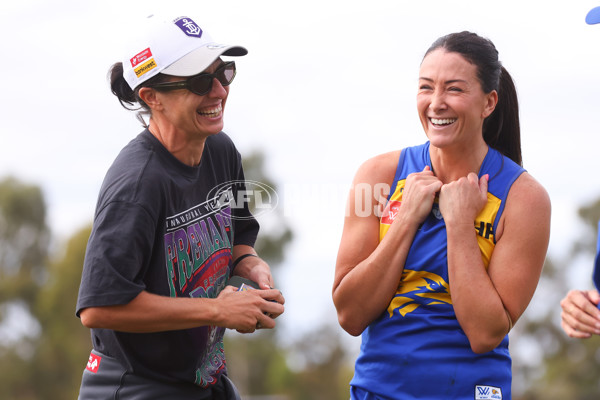 AFLW 2024 Practice Match - West Coast v Fremantle - A-48711235