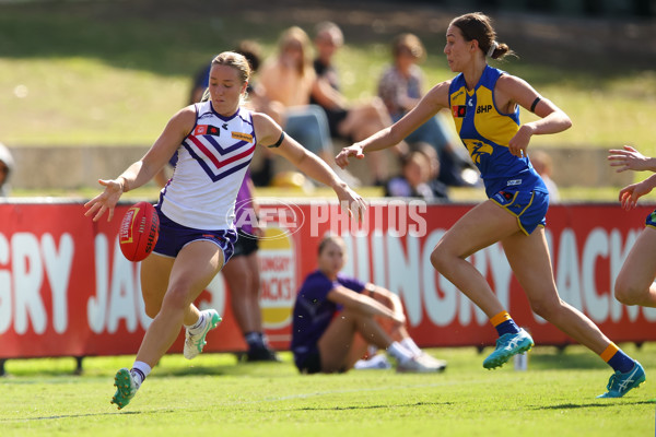 AFLW 2024 Practice Match - West Coast v Fremantle - A-48714590