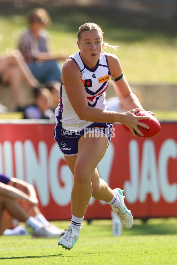 AFLW 2024 Practice Match - West Coast v Fremantle - A-48714591