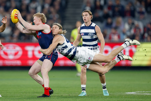 AFL 2024 Round 08 - Melbourne v Geelong - A-48733151