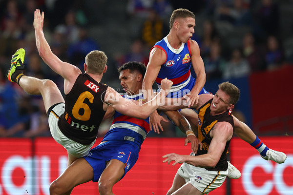 AFL 2024 Round 08 - Western Bulldogs v Hawthorn - A-48772608