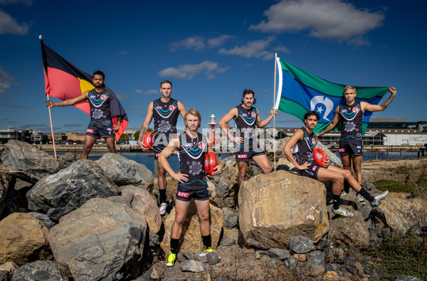 AFL 2024 Media - Port Adelaide Indigenous Jumper 010524 - A-49037451