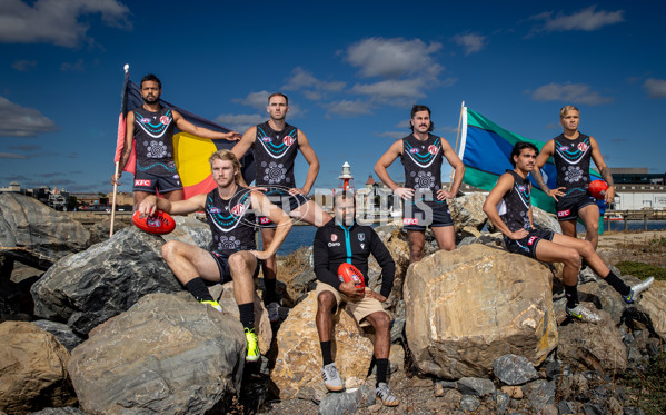 AFL 2024 Media - Port Adelaide Indigenous Jumper 010524 - A-49037453