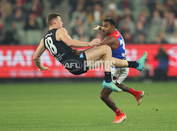 AFL 2024 Round 09 - Carlton v Melbourne - A-49037516