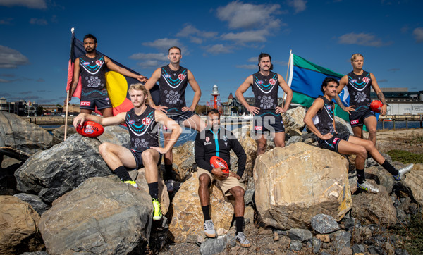 AFL 2024 Media - Port Adelaide Indigenous Jumper 010524 - A-49040963