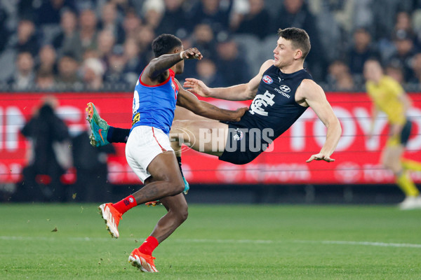 AFL 2024 Round 09 - Carlton v Melbourne - A-49047924