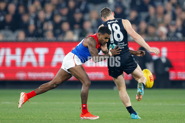 AFL 2024 Round 09 - Carlton v Melbourne - A-49047925