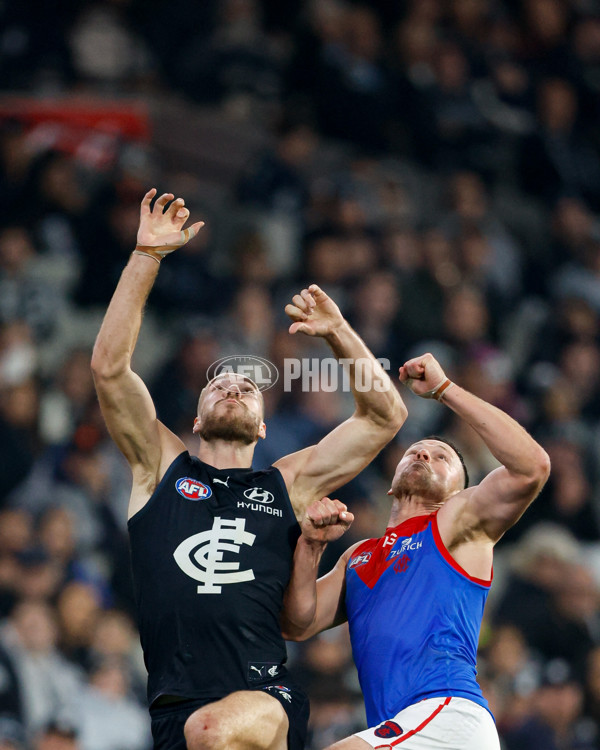 AFL 2024 Round 09 - Carlton v Melbourne - A-49053082