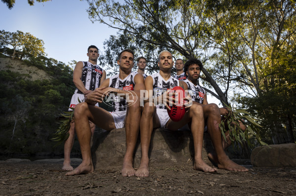 AFL 2024 Media - Collingwood Indigenous Jumper 060524 - A-49056186