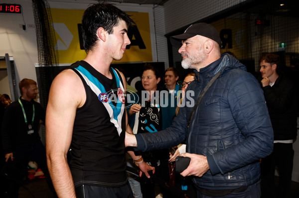 AFL 2024 Round 09 - Geelong v Port Adelaide - A-49089196