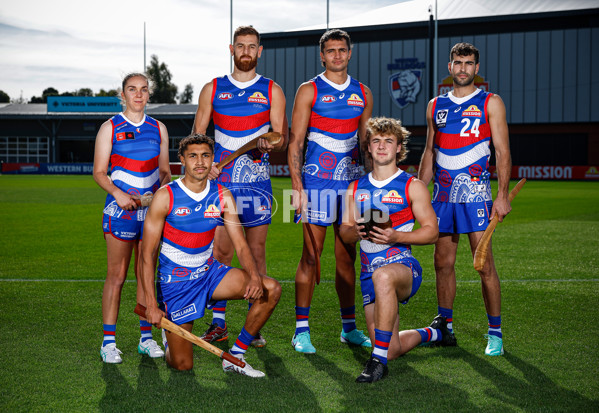 AFL 2024 Media - Western Bulldogs Indigenous Jumper 230424 - A-49167030