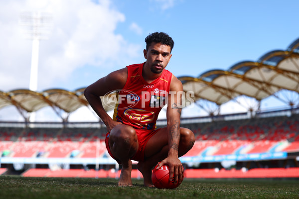 AFL 2024 Media - Gold Coast Indigenous Jumper 220424 - A-49173341