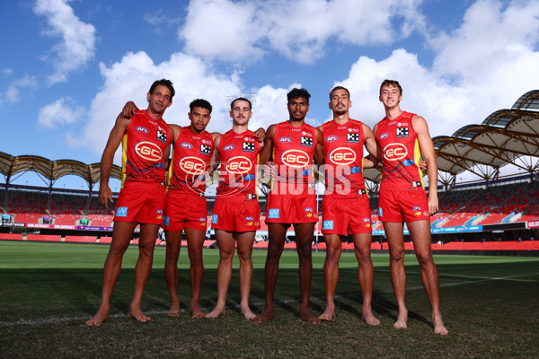 AFL 2024 Media - Gold Coast Indigenous Jumper 220424 - A-49173344