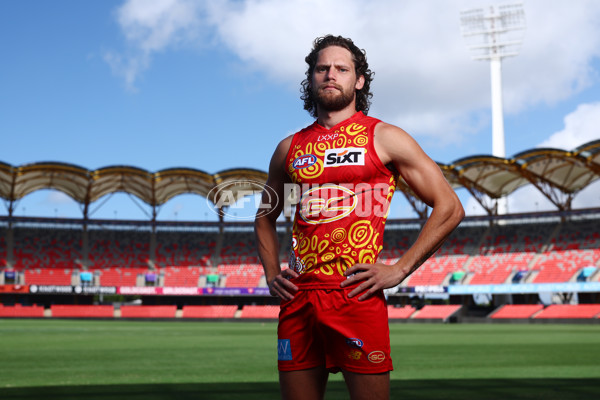 AFL 2024 Media - Gold Coast Indigenous Jumper 220424 - A-49173348