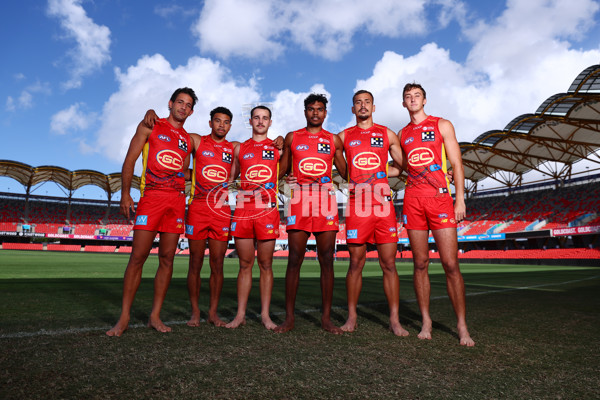 AFL 2024 Media - Gold Coast Indigenous Jumper 220424 - A-49173350